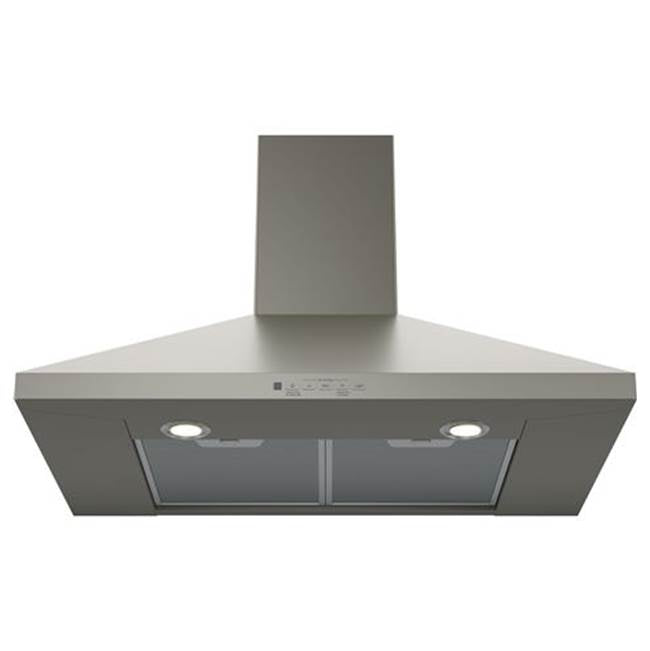 GE 30'' Wall-Mount Pyramid Chimney Hood