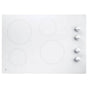 GE Appliances - GE 30'' Built-In Knob Control Electric Cooktop - True White