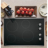 GE 30'' Built-In Knob Control Electric Cooktop