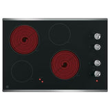 GE 30'' Built-In Knob Control Electric Cooktop