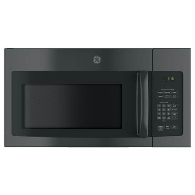 GE Appliances - GE 1.6 Cu. Ft. Over-The-Range Microwave Oven With Recirculating Venting - Black
