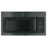 GE Appliances - GE 1.6 Cu. Ft. Over-The-Range Microwave Oven With Recirculating Venting - Black