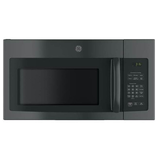 GE Appliances - GE 1.6 Cu. Ft. Over-The-Range Microwave Oven With Recirculating Venting - Black