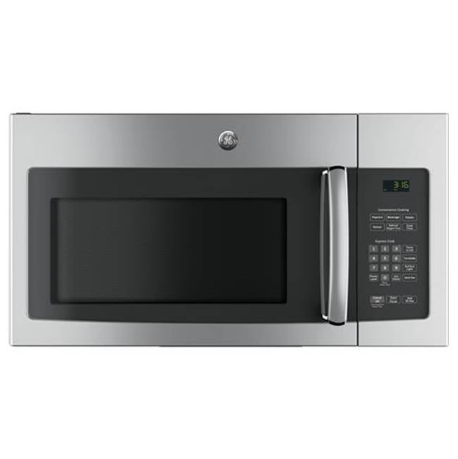 GE Appliances - GE 1.6 Cu. Ft. Over-The-Range Microwave Oven With Recirculating Venting - Stainless Steel