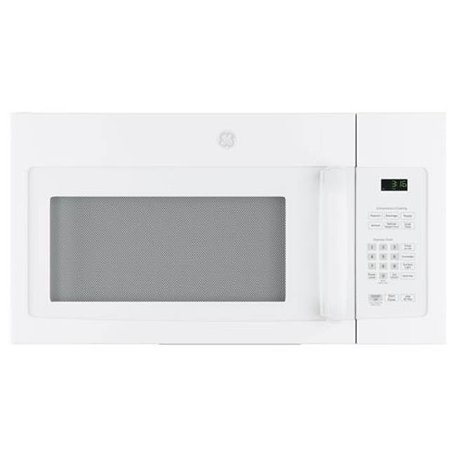 GE Appliances - GE 1.6 Cu. Ft. Over-The-Range Microwave Oven With Recirculating Venting - White