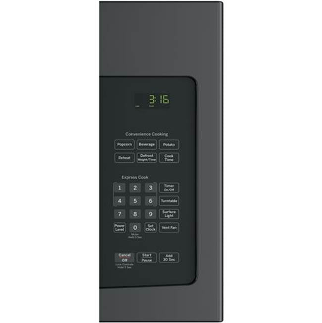 GE 1.6 Cu. Ft. Over-The-Range Microwave Oven With Recirculating Venting
