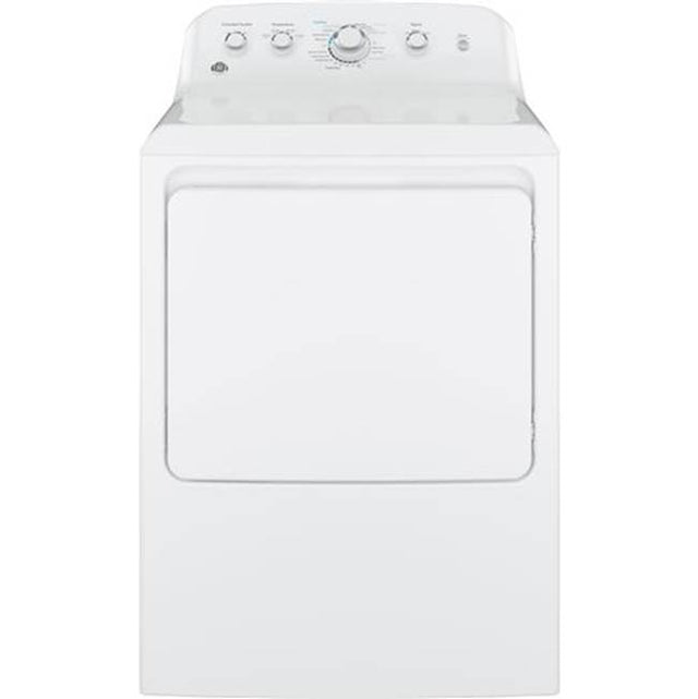 GE Appliances - GE 7.2 cu. ft. Capacity aluminized alloy drum Electric Dryer - White