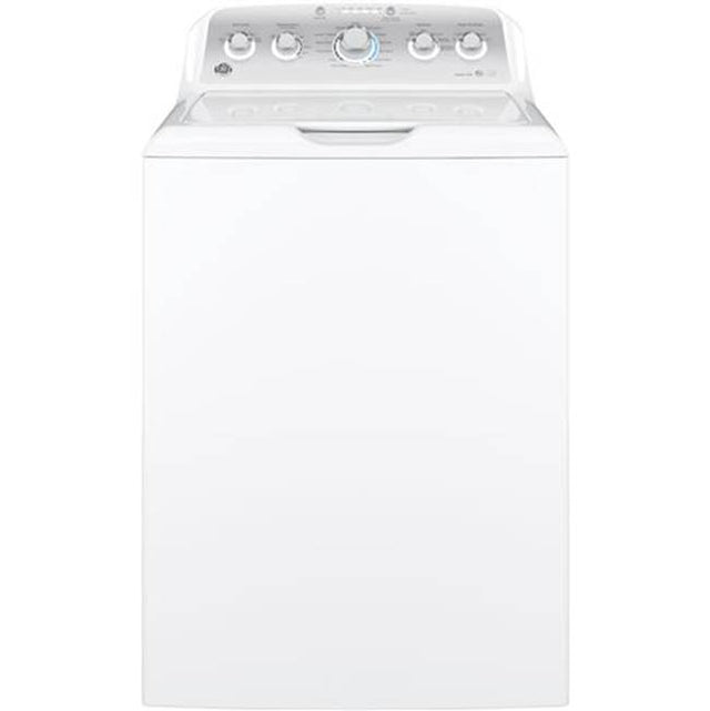 GE Appliances - GE Energy Star4.4 Cu. Ft. Stainless Steel Capacity Washer - White