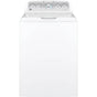 GE Appliances - GE Energy Star4.4 Cu. Ft. Stainless Steel Capacity Washer - White