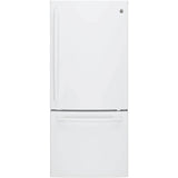 GE Appliances - GE ENERGY STAR 21.0 Cu. Ft. Bottom-Freezer Refrigerator - White