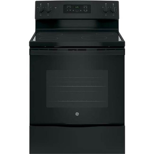 GE Appliances - GE 30'' Free-Standing Electric Range - Black