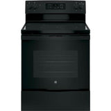 GE Appliances - GE 30'' Free-Standing Electric Range - Black