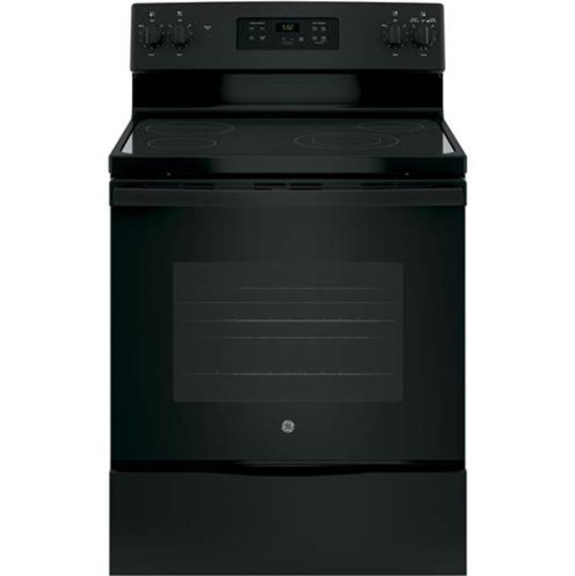GE Appliances - GE 30'' Free-Standing Electric Range - Black