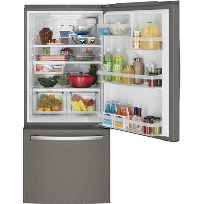 GE ENERGY STAR 21.0 Cu. Ft. Bottom-Freezer Refrigerator
