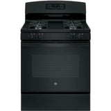 GE Appliances - GE 30'' Free-Standing Gas Range - Black