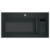 GE Appliances - GE 1.7 Cu. Ft. Over-the-Range Sensor Microwave Oven - Black