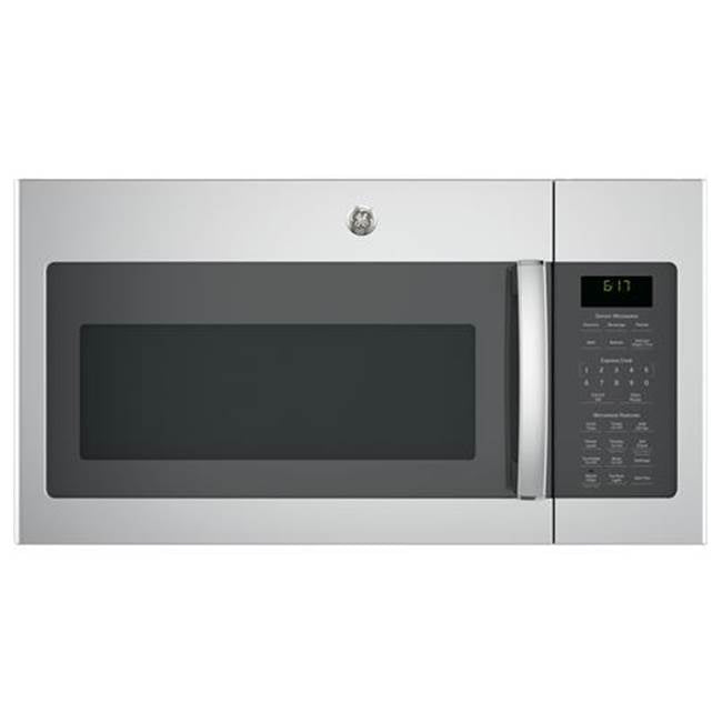GE Appliances - GE 1.7 Cu. Ft. Over-the-Range Sensor Microwave Oven - Stainless Steel