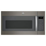 GE Appliances - GE 1.9 Cu. Ft. Over-the-Range Sensor Microwave Oven - Fingerprint Resistant Slate