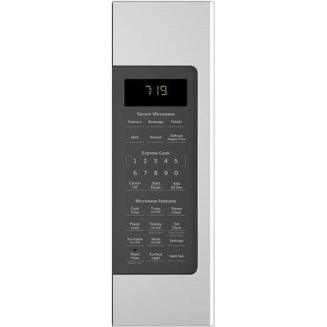 GE 1.9 Cu. Ft. Over-the-Range Sensor Microwave Oven with Recirculating Venting