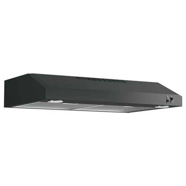 GE Appliances - GE 30'' ENERGY STAR Certified Under The Cabinet Hood - Black
