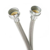 Washing Machine Universal 6''E stainless steel hoses with 90Degrees Elbow '''' 2 hose package