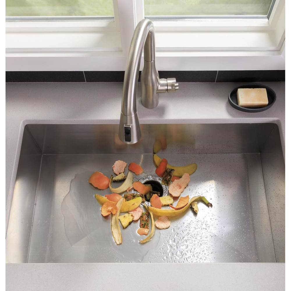 GE 1 Hp Continuous Feed GarbaGE  Disposer Non-Corded