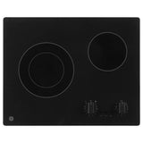 GE Appliances - 21'' Electric Radiant Cooktop - Black