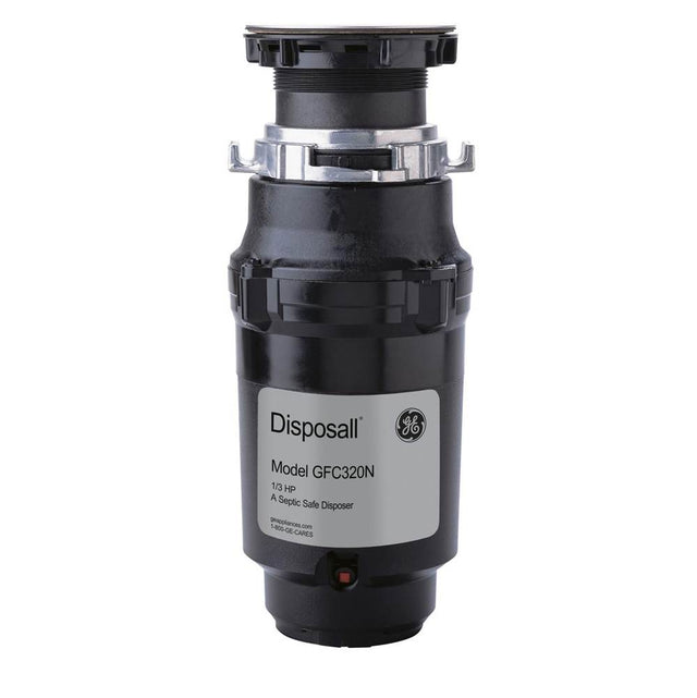 GE Appliances - GE 1/3 Hp Continuous Feed GarbaGE  Disposer Non-Corded