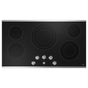 GE Appliances - 36'' Cooktops - Radiant - Stainless Steel