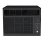 GE Appliances - 5,000 BTU Electronic Window Air Conditioner for Small Rooms up to 150 sq ft., Black - Black