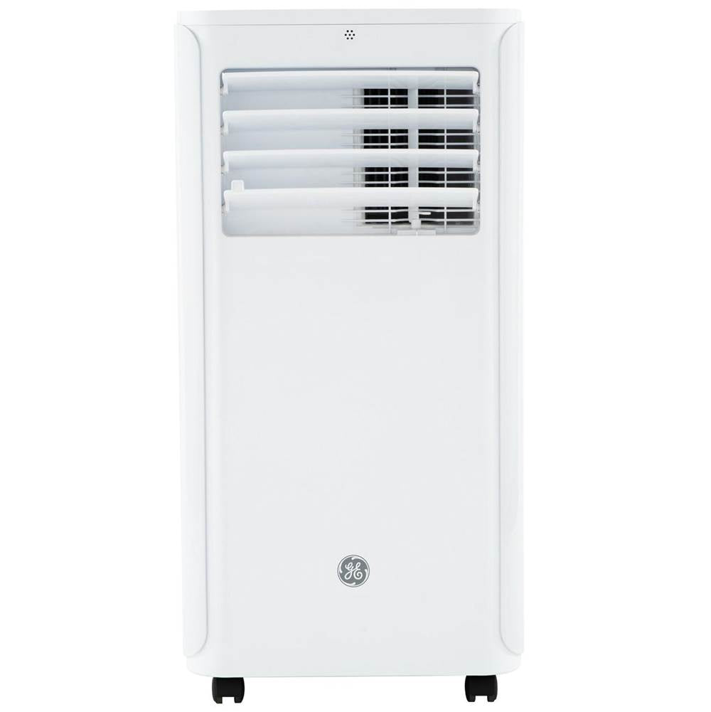 GE Appliances - 6,100 BTU Portable Air Conditioner for Small Rooms up to 250 sq ft. - White