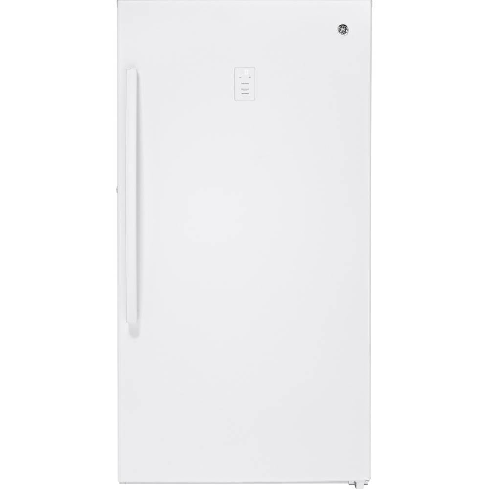 GE Appliances - GE 17.3 Cu. Ft. Frost-Free Upright Freezer - White