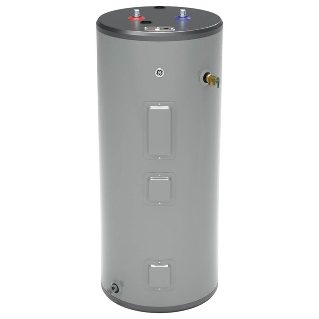 GE Appliances - GE 40 Gallon Electric Water Heater - Gray