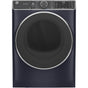 GE Appliances - GE 7.8 cu. ft. Capacity Smart Front Load Gas Dryer with Steam - Sapphire Blue