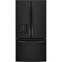 GE Appliances - GE ENERGY STAR 25.6 Cu. Ft. French-Door Refrigerator - Fingerprint Resistant Black Slate