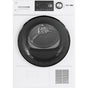 GE Appliances - GE 24'' 4.1 Cu.Ft. Front Load Ventless Condenser Electric Dryer with Stainless Steel Basket - White
