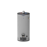 GE Appliances - RealMAX Choice 40-Gallon Short Natural Gas Atmospheric Water Heater - Diamond Gray