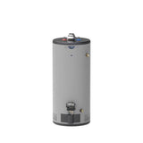 GE Appliances - RealMAX Platinum 40-Gallon Short Natural Gas Atmospheric Water Heater - Diamond Gray