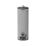 GE Appliances - RealMAX Premium 40-Gallon Tall Natural Gas Atmospheric Water Heater - Diamond Gray