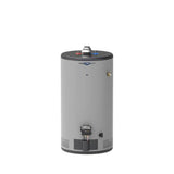 GE Appliances - RealMAX Choice 50-Gallon Short Natural Gas Atmospheric Water Heater - Diamond Gray