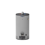 GE Appliances - RealMAX Premium 50-Gallon Short Natural Gas Atmospheric Water Heater - Diamond Gray