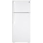 GE Appliances - GE 17.5 Cu. Ft. Top-Freezer Refrigerator - White