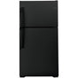 GE Appliances - GE ENERGY STAR 21.9 Cu. Ft. Top-Freezer Refrigerator - Black