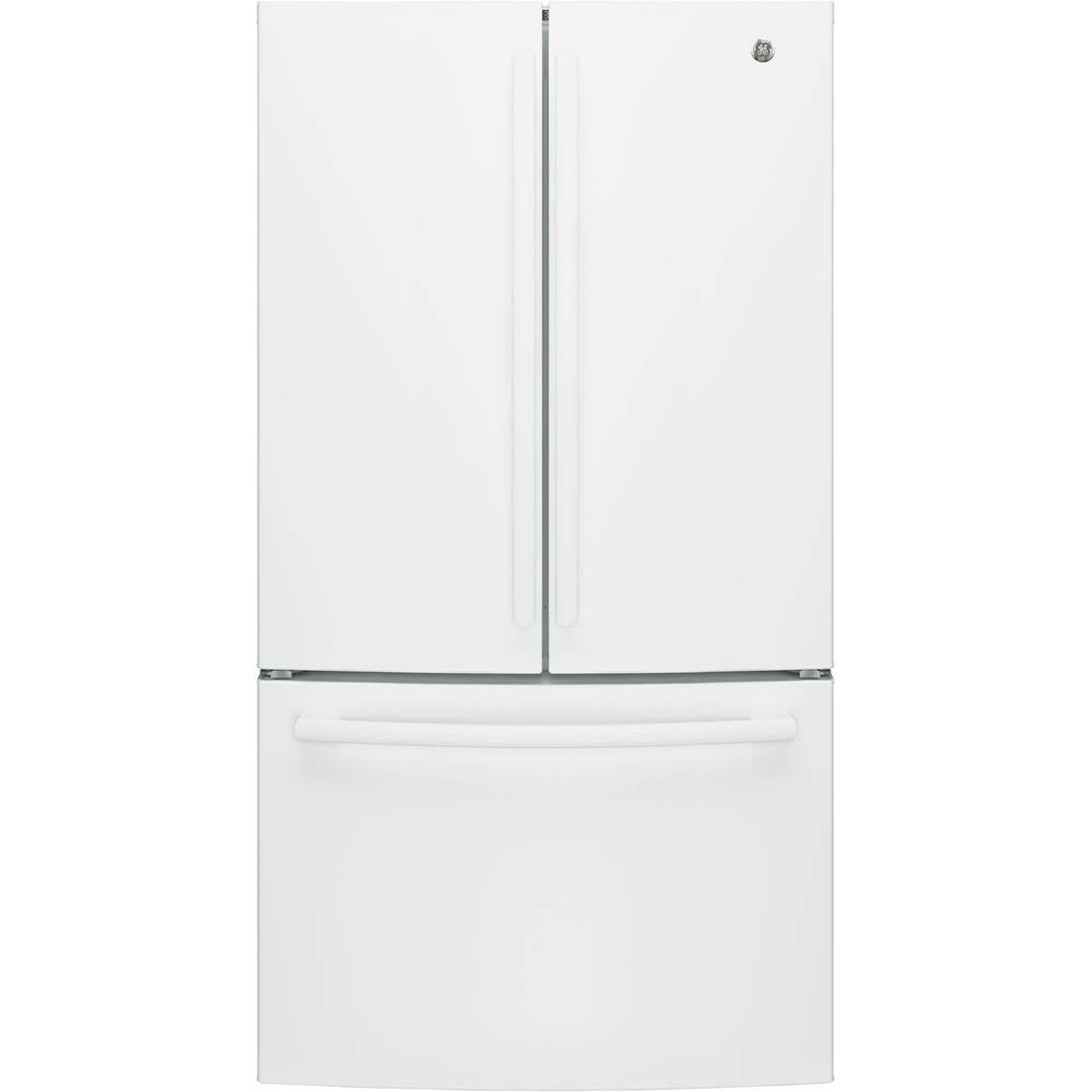 GE Appliances - GE ENERGY STAR 27.0 Cu. Ft. French-Door Refrigerator - White