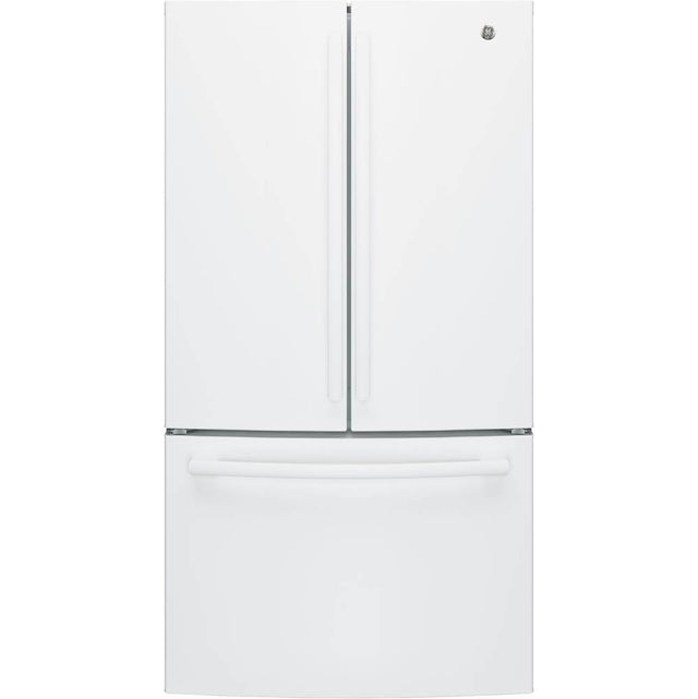 GE Appliances - GE ENERGY STAR 27.0 Cu. Ft. French-Door Refrigerator - White