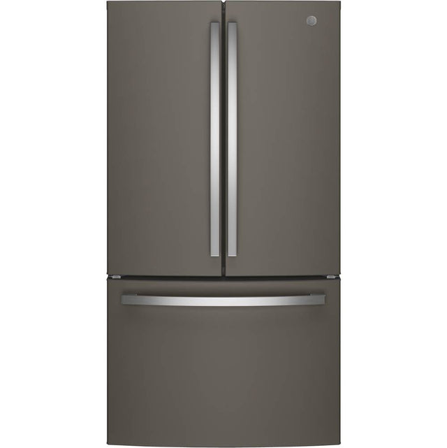 GE Appliances - GE ENERGY STAR 27.0 Cu. Ft. French-Door Refrigerator - Fingerprint Resistant Slate