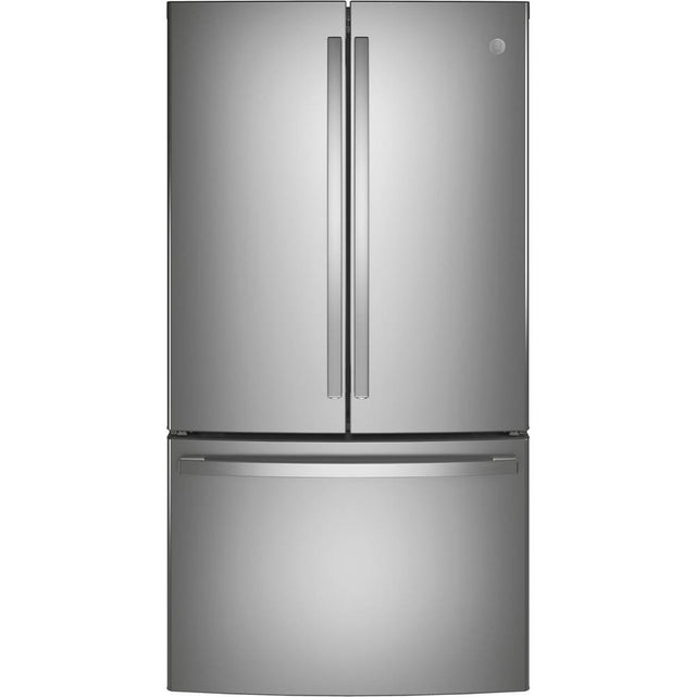 GE Appliances - GE ENERGY STAR 28.7 Cu. Ft. Fingerprint Resistant French-Door Refrigerator - Fingerprint Resistant Stainless