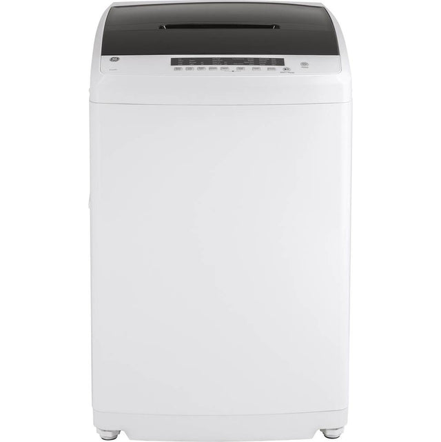 GE Appliances - GE Space-Saving 2.8 cu. ft. Capacity Portable Washer with Stainless Steel Basket - White