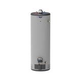 GE Appliances - RealMAX Platinum 40-Gallon Tall Liquid Propane Atmospheric Water Heater - Diamond Gray