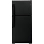 GE Appliances - GE ENERGY STAR 19.2 Cu. Ft. Top-Freezer Refrigerator - Black